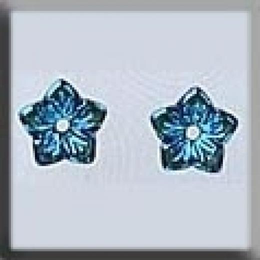 12223 Mill Hill Glass Treasures - Jasmine Flower Light Sapphire AB