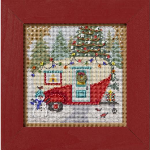 Mill Hill Stickpackung - Christmas Camper (2024)