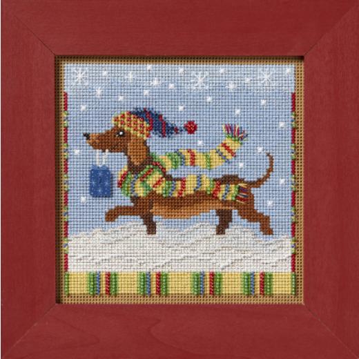 Mill Hill Stickpackung - Dashing Dachshund (2024)