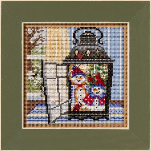 Mill Hill - Snowman Lantern (2025)