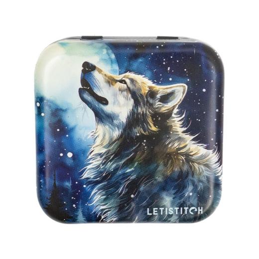 Leti Stitch Metallic Box - Midnight Snowfall