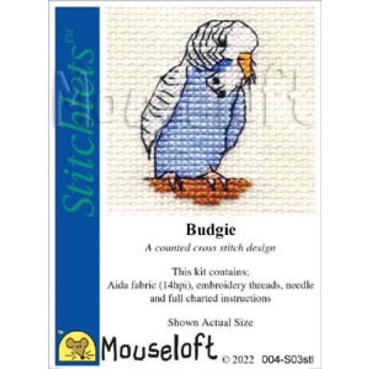 Stickpackung Mouseloft - Budgie