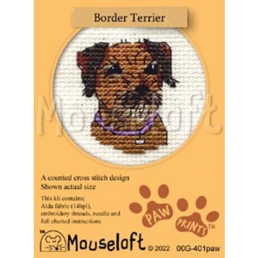 Stickpackung Mouseloft - Border Terrier