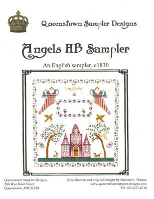 Stickvorlage Queenstown Sampler Designs - Angels HB