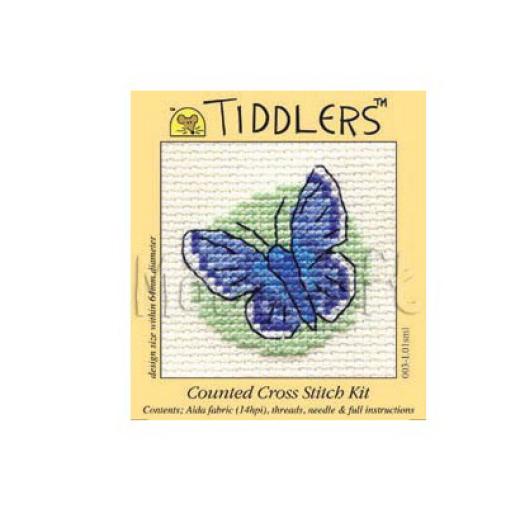 Mouseloft Tiddlers - Blue Butterfly (Stickpackung)