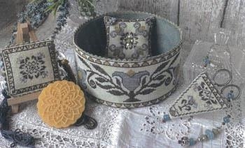 Enchanted Tulip Sewing Basket - Mani Di Donna (Stickvorlage)