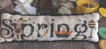 Spring Pillow - Mani Di Donna (Stickvorlage)