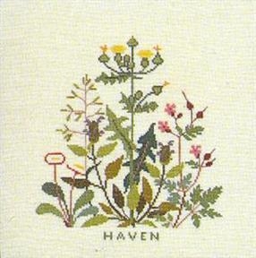 Fremme Stickpackung - Gartenblumen