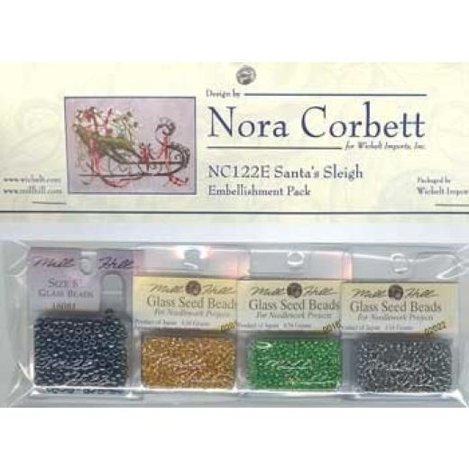 Embellishment Pack Santa’s Sleigh - Nora Corbett