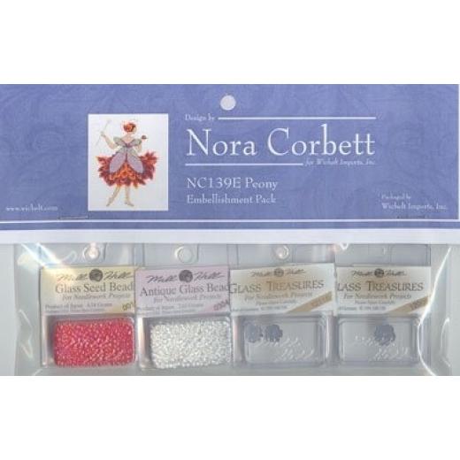 Embellishment Pack Peony Spring Garden - Nora Corbett