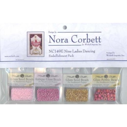 Embellishment Pack Nine Ladies Dancing - Nora Corbett