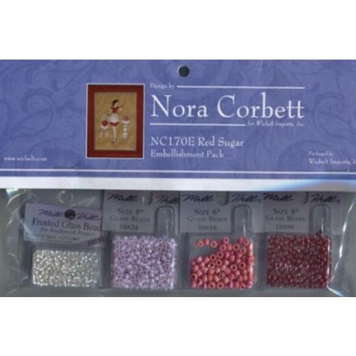 Embellishment Pack Red Sugar - Nora Corbett