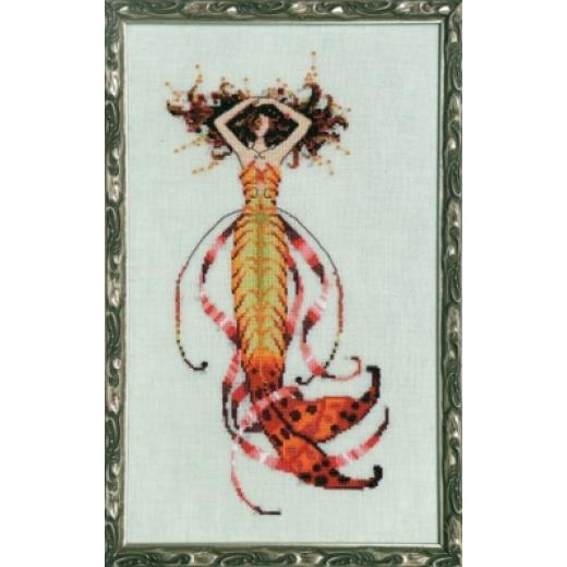 Stickvorlage Nora Corbett - Sirens Song Mermaid (Petite Mermaids Collection)