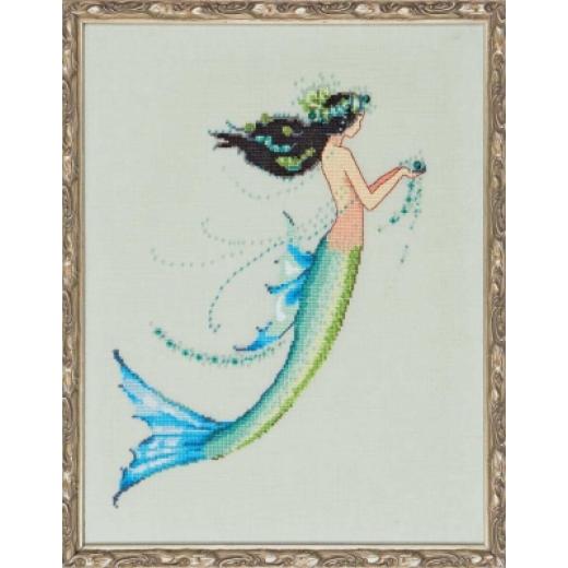 Stickvorlage Nora Corbett - Mermaid Azure (Petite Mermaids Collection)