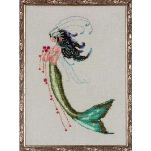Stickvorlage Nora Corbett - Mermaid Verde (Petite Mermaids Collection)