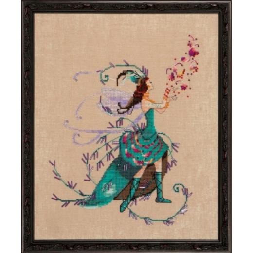 Stickvorlage Nora Corbett - The Leaf Collector (Black Forest Pixies)