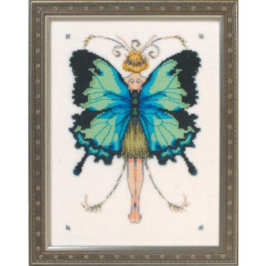 Stickvorlage Nora Corbett - Miss Goss Swallowtail (Butterfly Misses Collection)