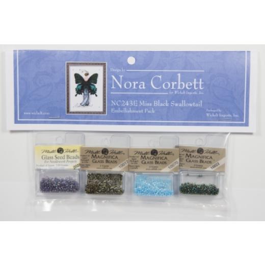 Embellishment Pack Miss Black Swallowtail - Nora Corbett