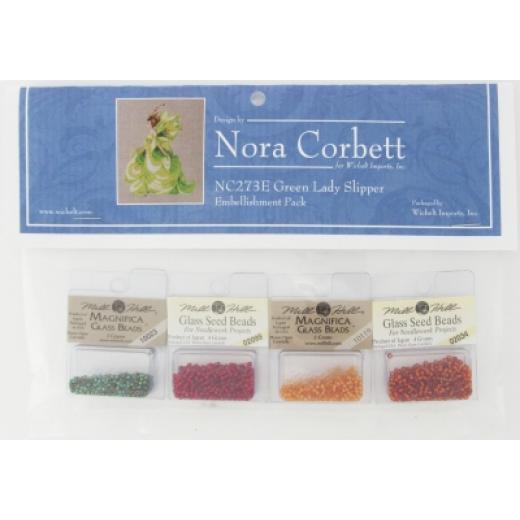 Embellishment Pack Green Lady Slipper - Nora Corbett