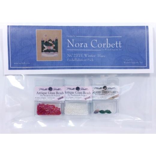 Embellishment Pack Winter Hare - Nora Corbett