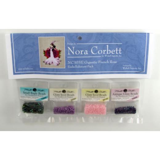 Embellishment Pack Gigantic French Rose - Nora Corbett