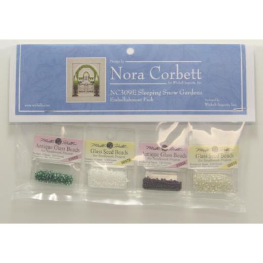 Embellishment Pack Sleeping Snow Gardeny - Nora Corbett