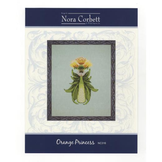 Stickvorlage Nora Corbett - Orange Princess (Petal Pushers)