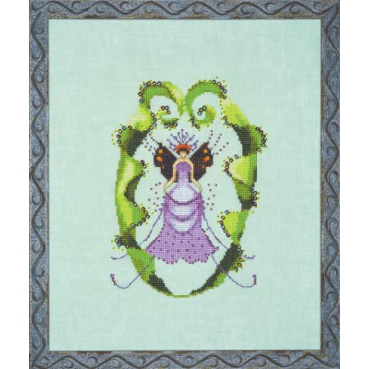 Stickvorlage Nora Corbett - Ruffle Fern (Petal Pushers) - Ausverkauf