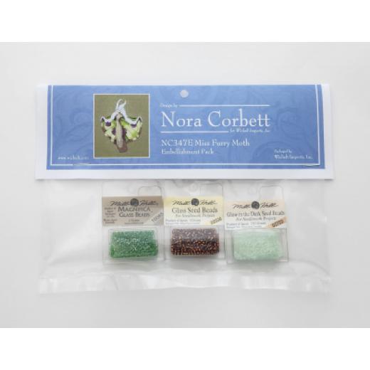 Embellishment Pack Miss Furry Moth - Nora Corbett