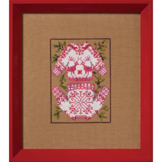 Christmas Sweaters - Christmas Fair Isle Red Collection - Nora Corbett (Stickvorlage)