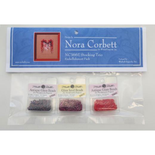 Embellishment Pack Stocking Trio - Nora Corbett