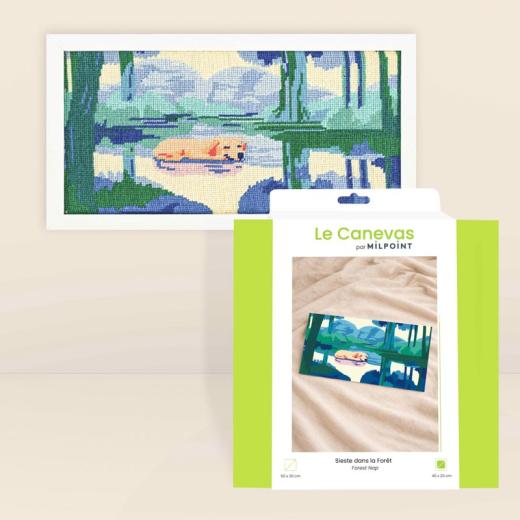 Milpoint - Needlepoint Forest Nap