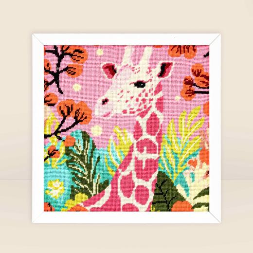 Milpoint - Needlepoint Giraffe Pop