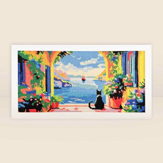 Milpoint - Needlepoint The Guardian of the Bay