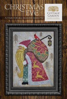 Time For All Seasons 12 Christmas Eve - Cottage Garden Samplings (Stickvorlage)