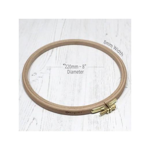 Nurge Stickring Buchenholz - Ø 220 x 8 mm