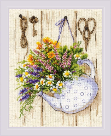 Riolis - Stickbild Summer Tea