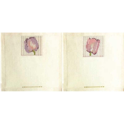Fremme Stickpackung - Tulpen 2er-Set