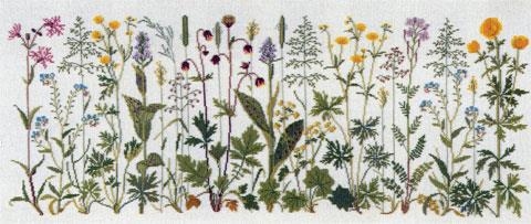 Haandarbejdets Fremme - Wiesenblumen
