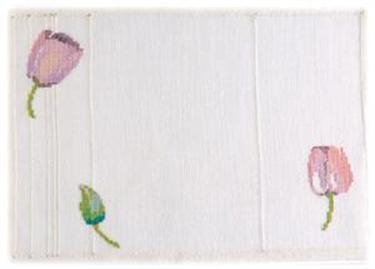 Fremme Stickpackung - Platzset Tulpen