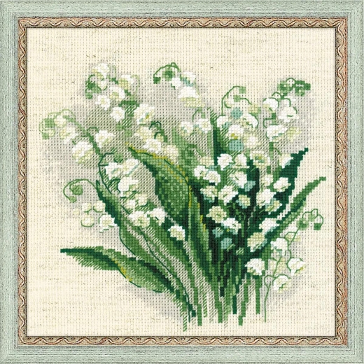 Riolis - Stickbild Lily of the Valley