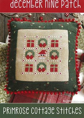 Stickvorlage Primrose Cottage Stitches - December Nine Patch