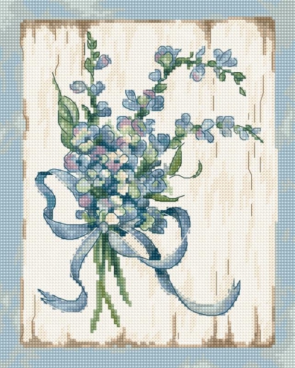 Leti Stitch - Blue I