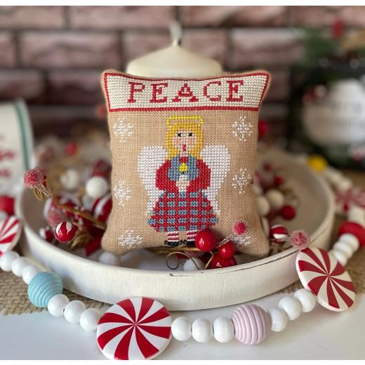 Stickvorlage Mani Di Donna - Joyful Christmas - Peace