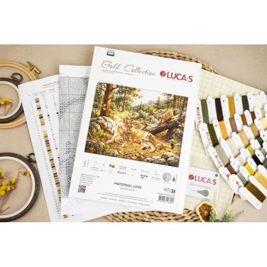 Luca-S Stickpackung Maternal Love G734 Petit Point