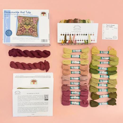 Stickpackung Bothy Threads - Honeysuckle And Tulip Tapestry