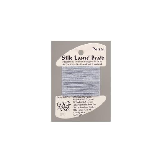 Silk Lame Braid Lavender Blue - Rainbow Gallery