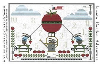 Tomato Garden Adventure - Artful Offerings (Stickvorlage)