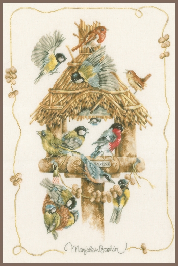 Lanarte Marjolein Bastin - Birdhouse (Stickpackung)