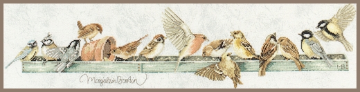 Lanarte Stickpackung - Vogelfütterung